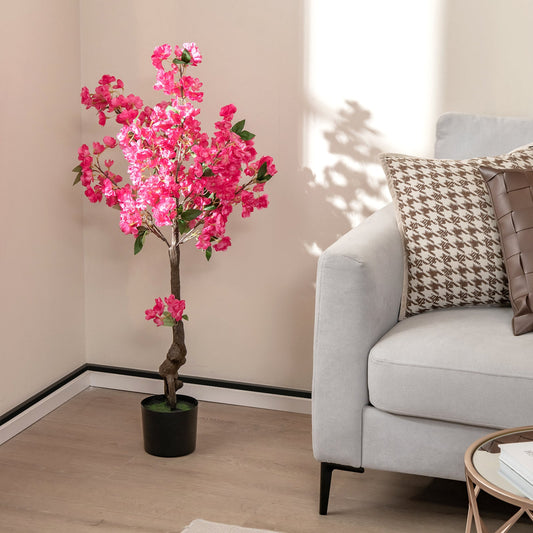 Faux Plum Blossom Trees, 41" – Set of 2