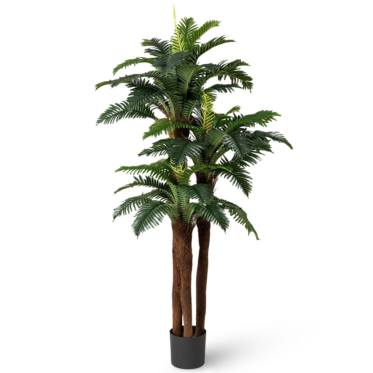 Faux Palm Trees, 6.3 FT – Set of 2
