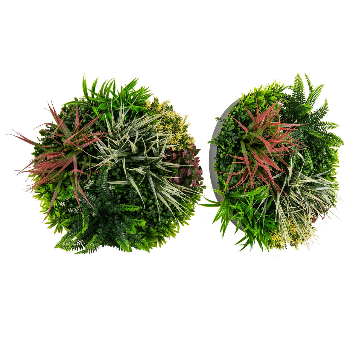 Faux Foliage Wall Art – Set of 2