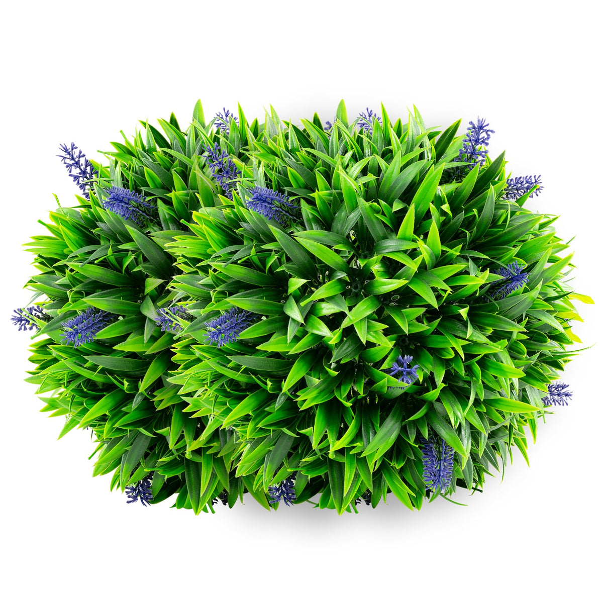 Faux Lavender Topiary Balls, 12" – Set of 2