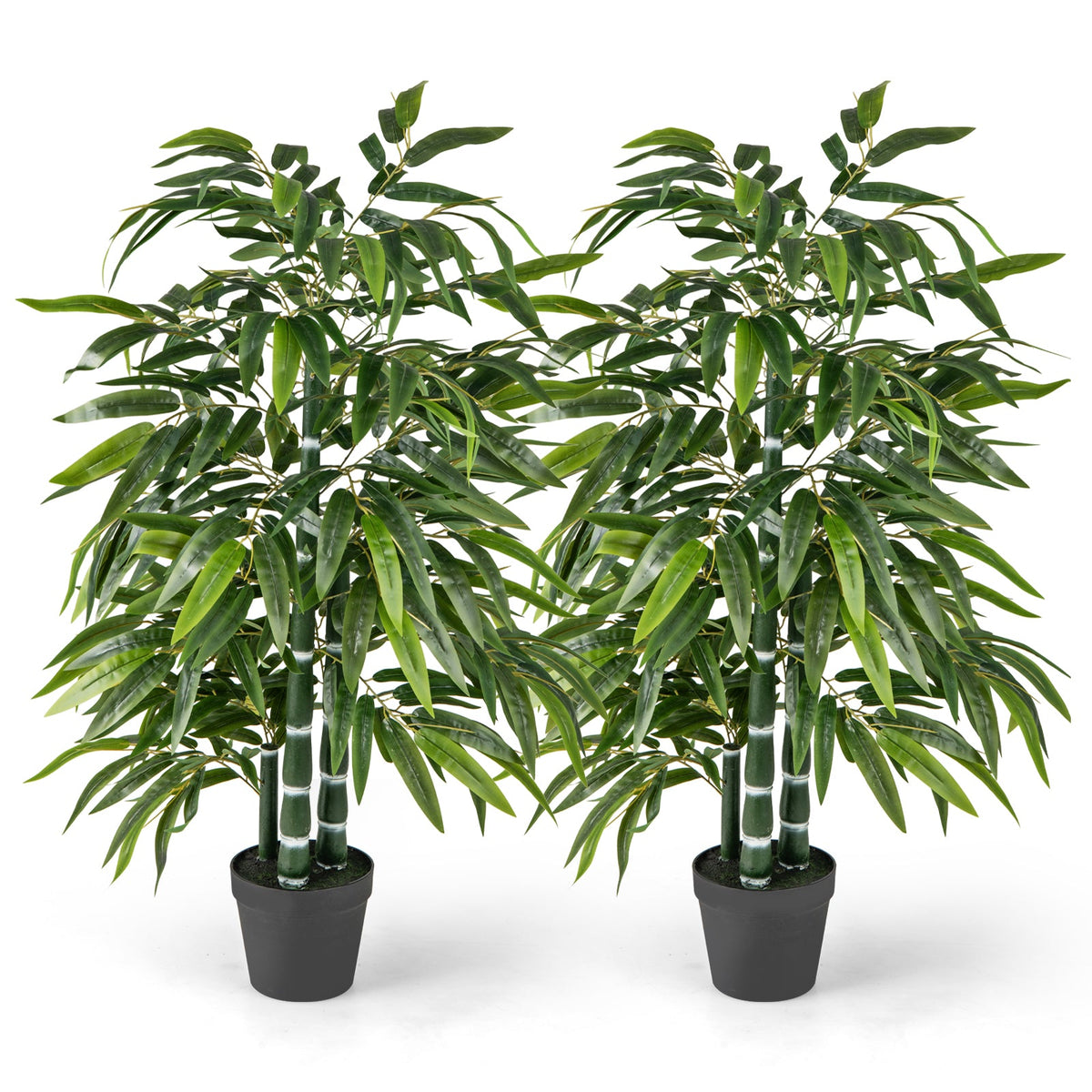 Faux Bamboo Trees – Set of 2