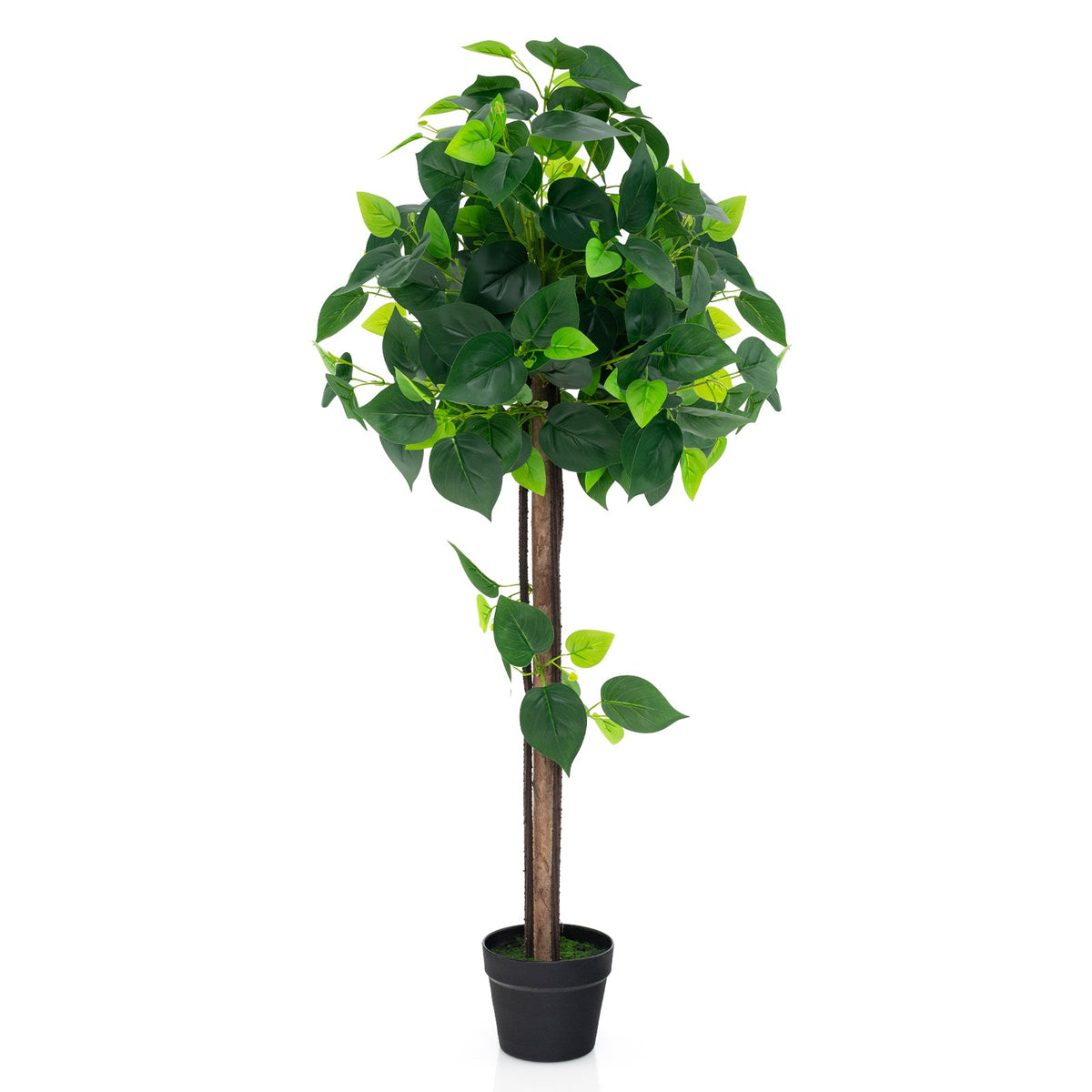 Faux Hydrangea Tree, 45" – Real Wood Trunk