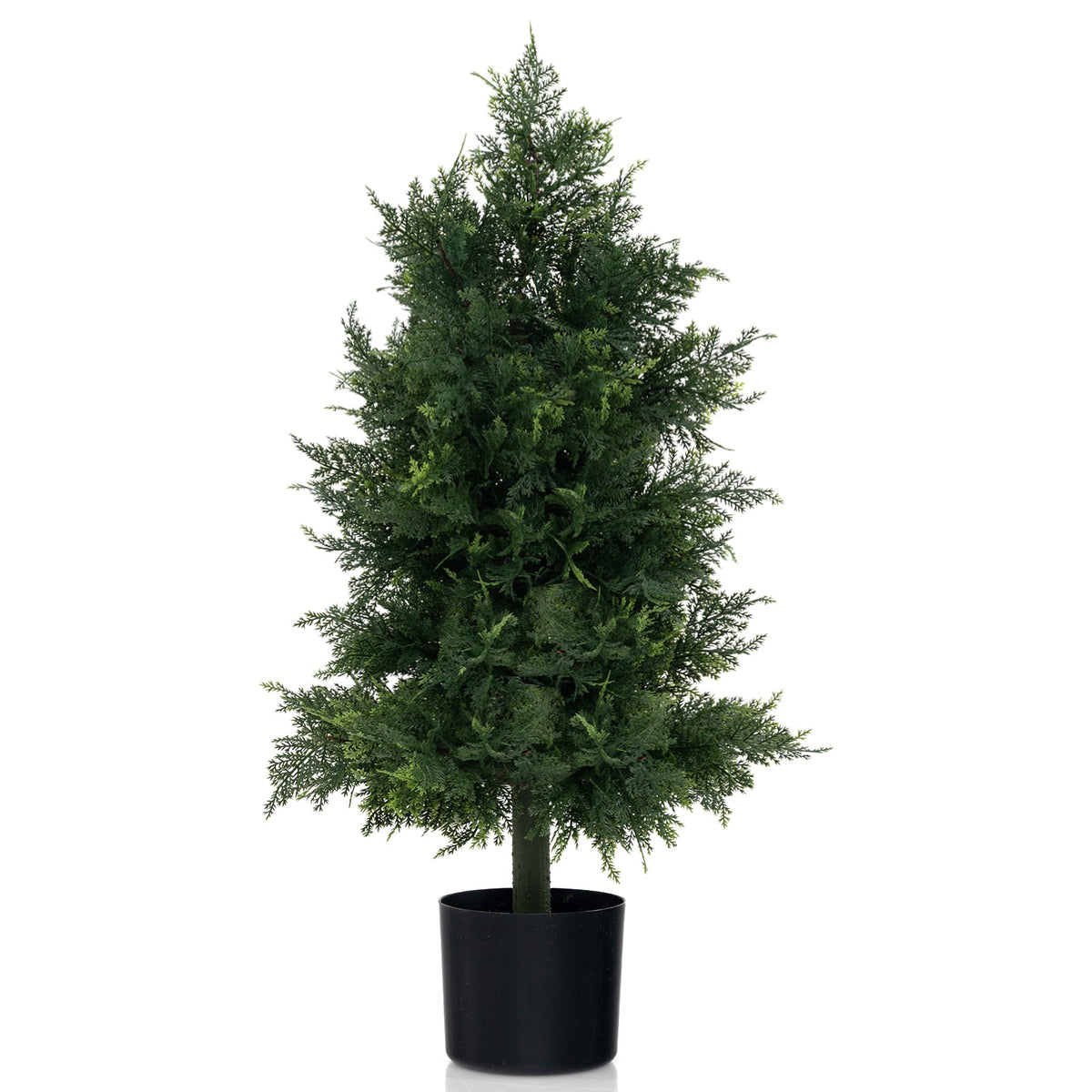 Faux Cedar Topiary Tree – Nursery Pot