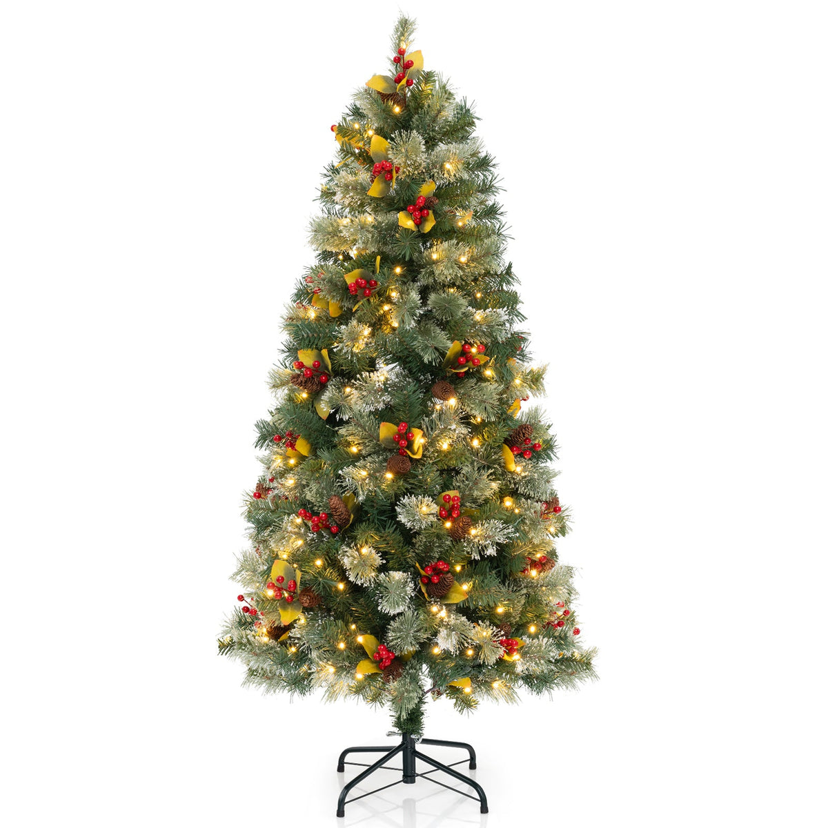 Pre-Lit Artificial Christmas Tree – 9FT