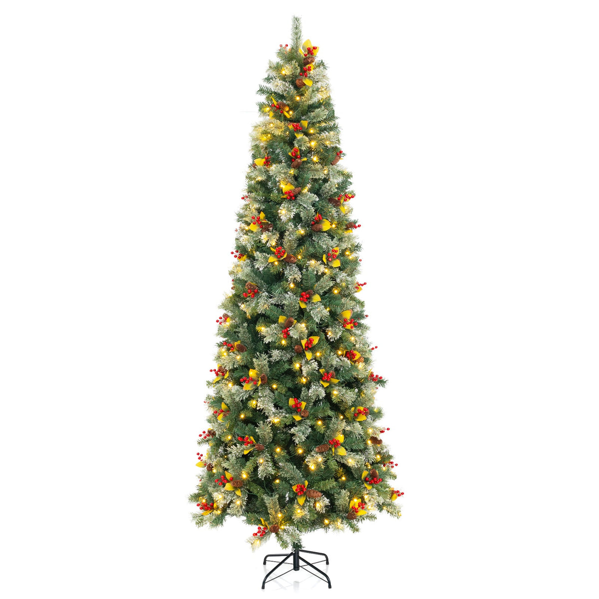 Pre-Lit Artificial Christmas Tree – 9FT