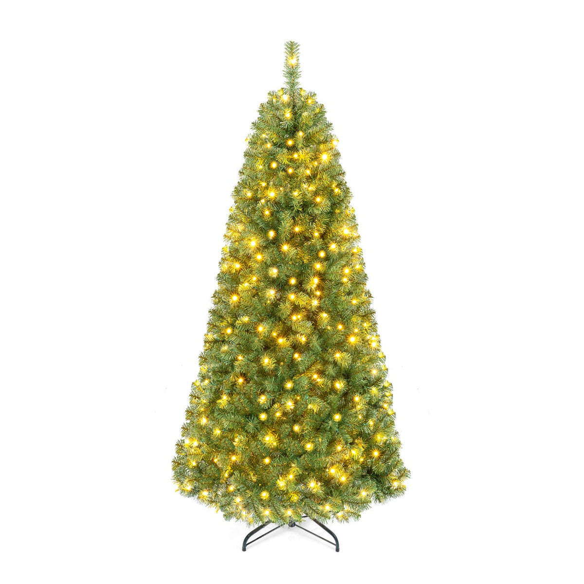 Pre-Lit Artificial Christmas Tree, 6–8 FT – Remote Control