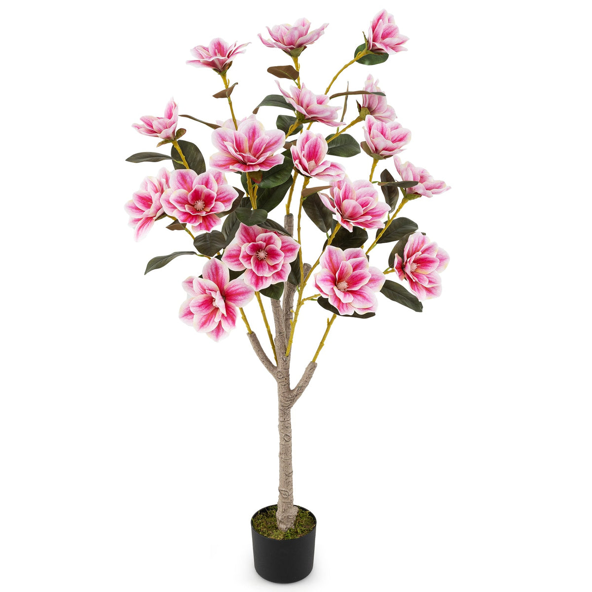 Faux Wedding Flower Plant – Pink Blooms