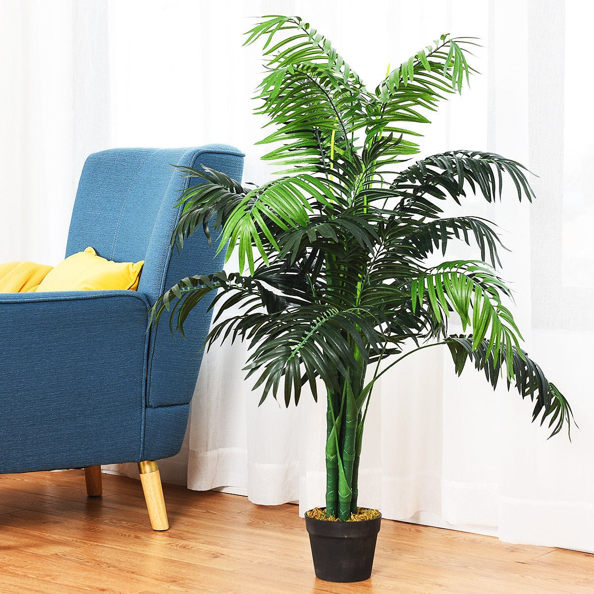 Faux Areca Palm Tree, 3.5 FT