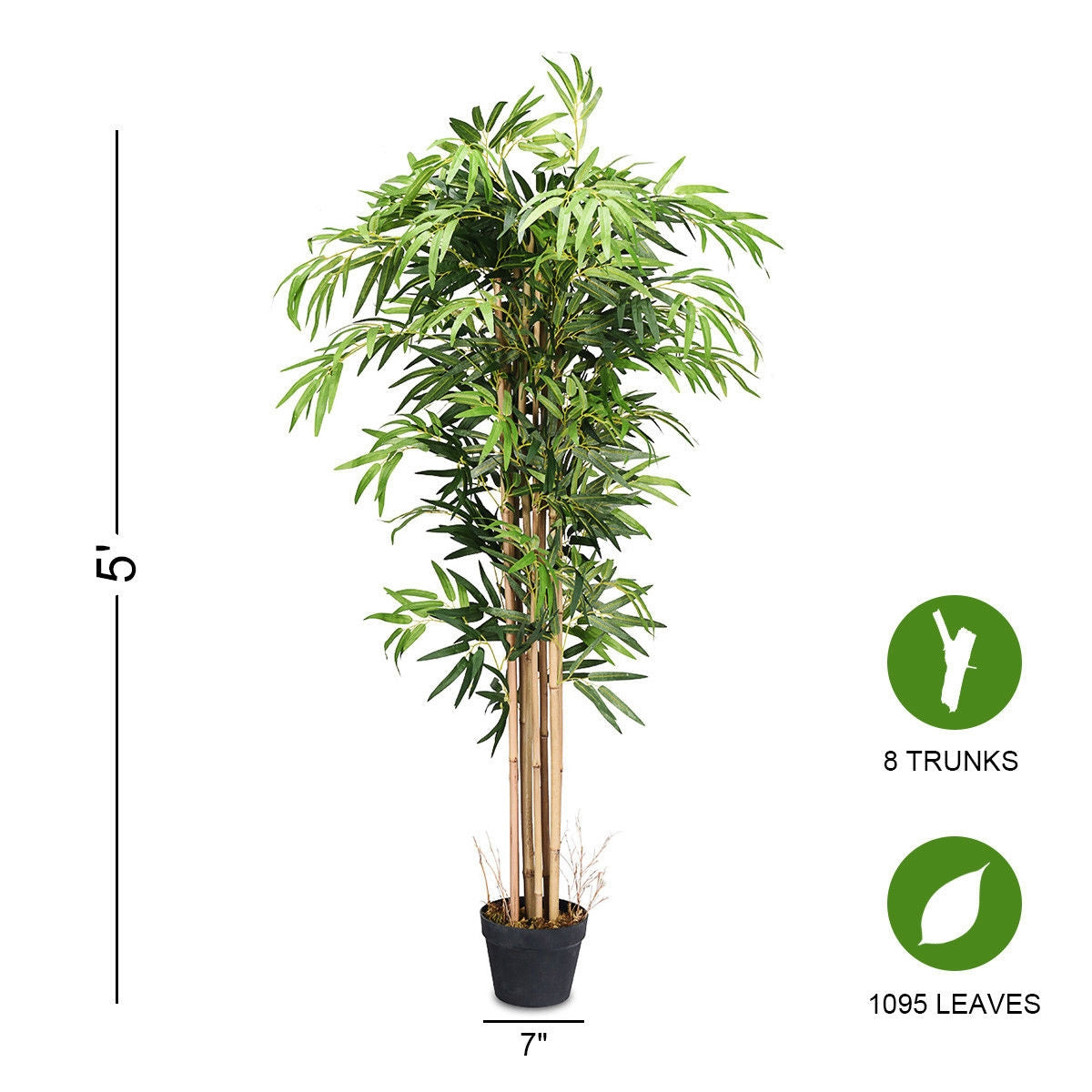 Faux Bamboo Tree, 5 FT