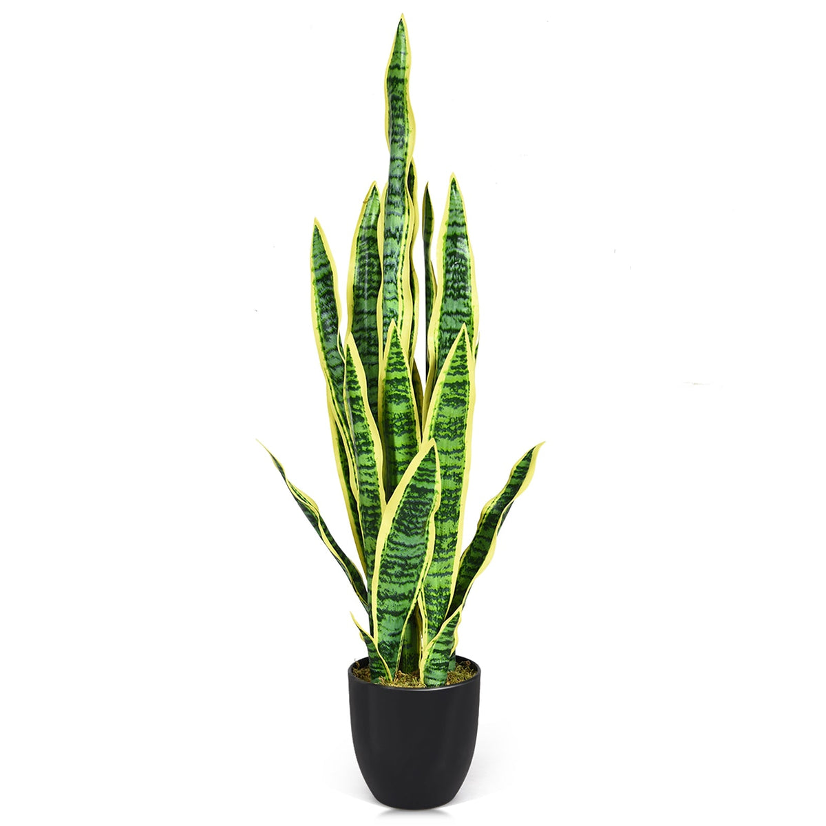Faux Snake Plant, 35.5" – Potted